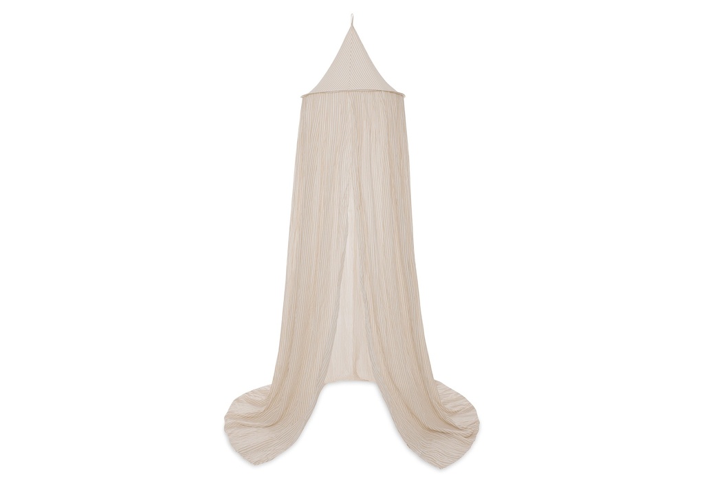 Jollein | Klamboe Stripe Oatmeal/Hazel Wit/Zand 245cm 