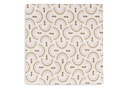 Jollein | Laken Ledikant Soft Plumes Ecru/Bruin 120x150cm 