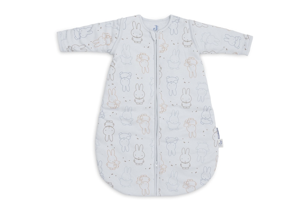 Jollein | Slaapzak Miffy Moments Cloudy Blue met Afritsbare Mouwen Blauw 60cm 