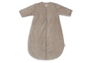 Jollein | Slaapzak Milky Coffee Rib met Afritsbare Mouwen Bruin 90cm 