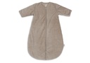 Jollein | Slaapzak Milky Coffee Rib met Afritsbare Mouwen Bruin 70cm