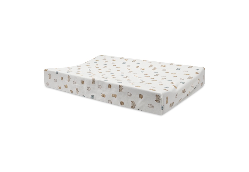 Jollein | Waskussenhoes Jollies Jersey Ecru 50x70cm