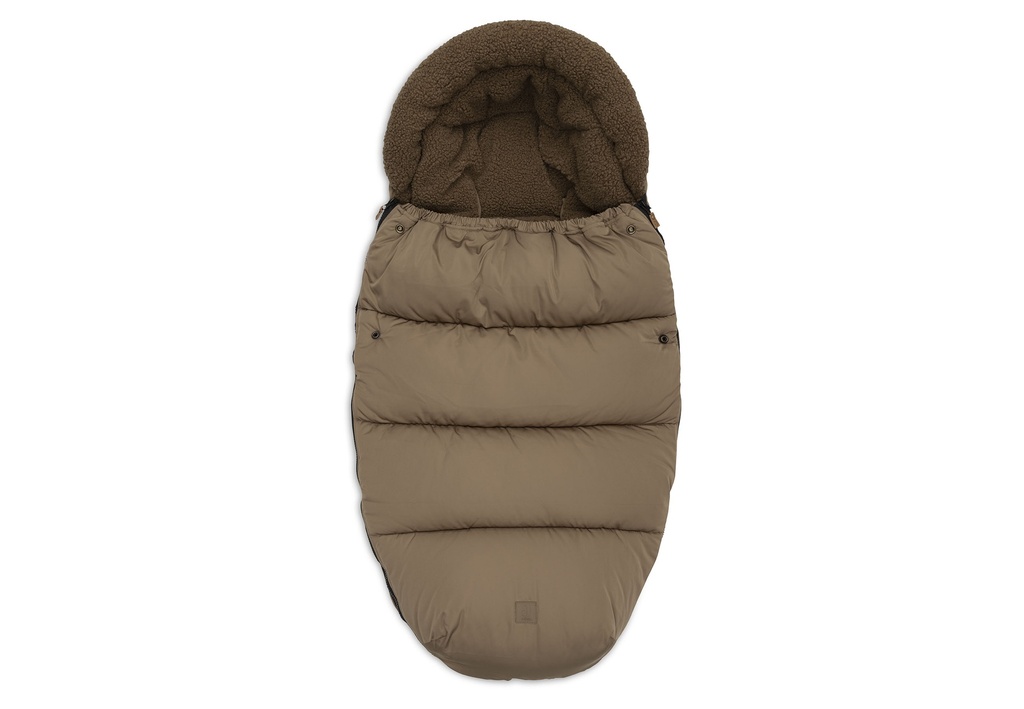 Jollein | Voetenzak vr Buggy/Wandelwagen Puffed Bronze Bruin