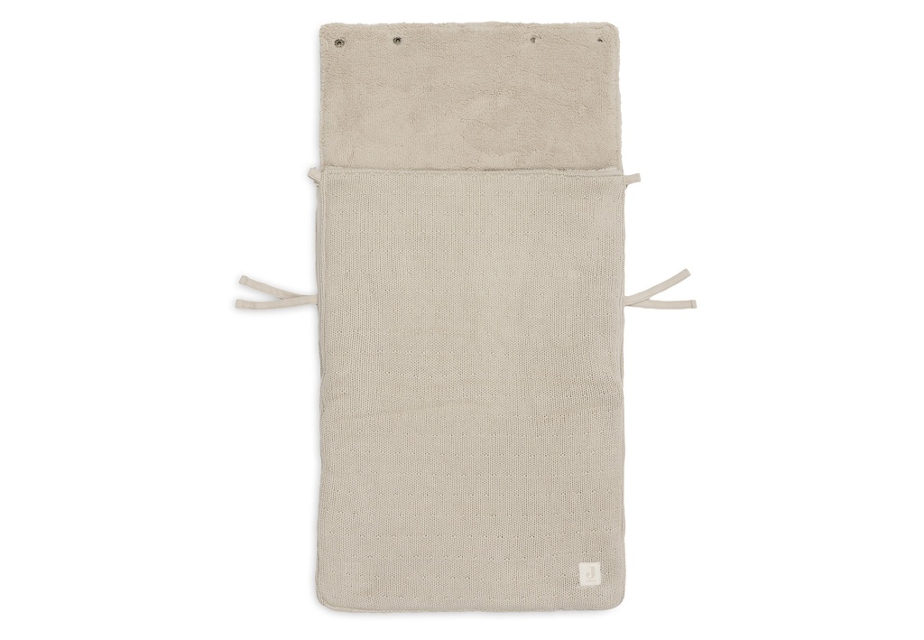 Jollein | Voetenzak Groep 0+ 3/5punts Gordel Sprinkle Knit Sand Zand