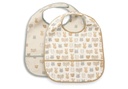 Jollein | Slabbetje Jollies Waterproof Velcrosluiting 2-pack