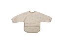 Jollein | Slabbetje met Mouwen Woolly Waterdicht Zand