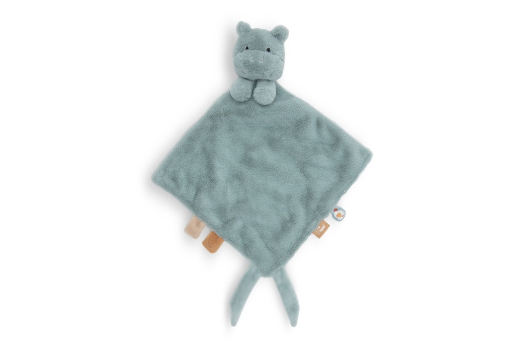 Jollein | Fopspeendoekje Hippo Happy Blauw