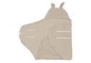 Jollein | Wikkeldeken Miffy Jacquard Teddy Sand Zand