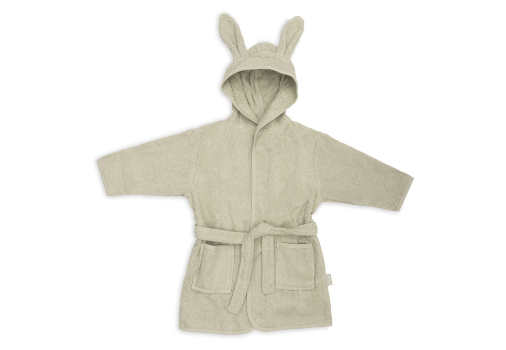 Jollein | Badjas Soft Matcha Badstof Groen 3-4Y