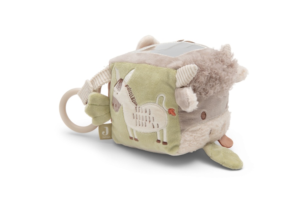 Jollein | Activiteitenkubus Barn Buddies Textiel