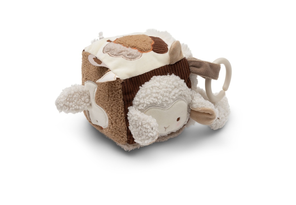 Jollein | Activiteitenkubus Woolly Textiel