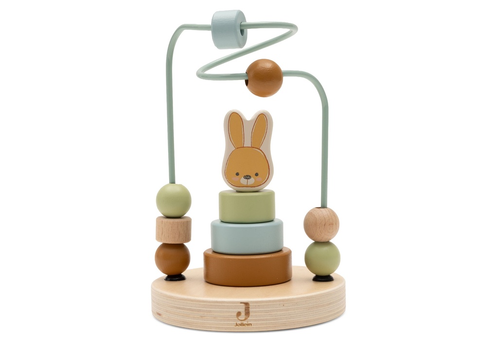 Jollein | Educatief Speelgoed Bunny Luz Spiraal Hout