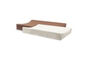 Jollein | Waskussenhoes Light Terra/Oatmeal Badstof Rood Bruin/Ecru 50x70cm 2-pack