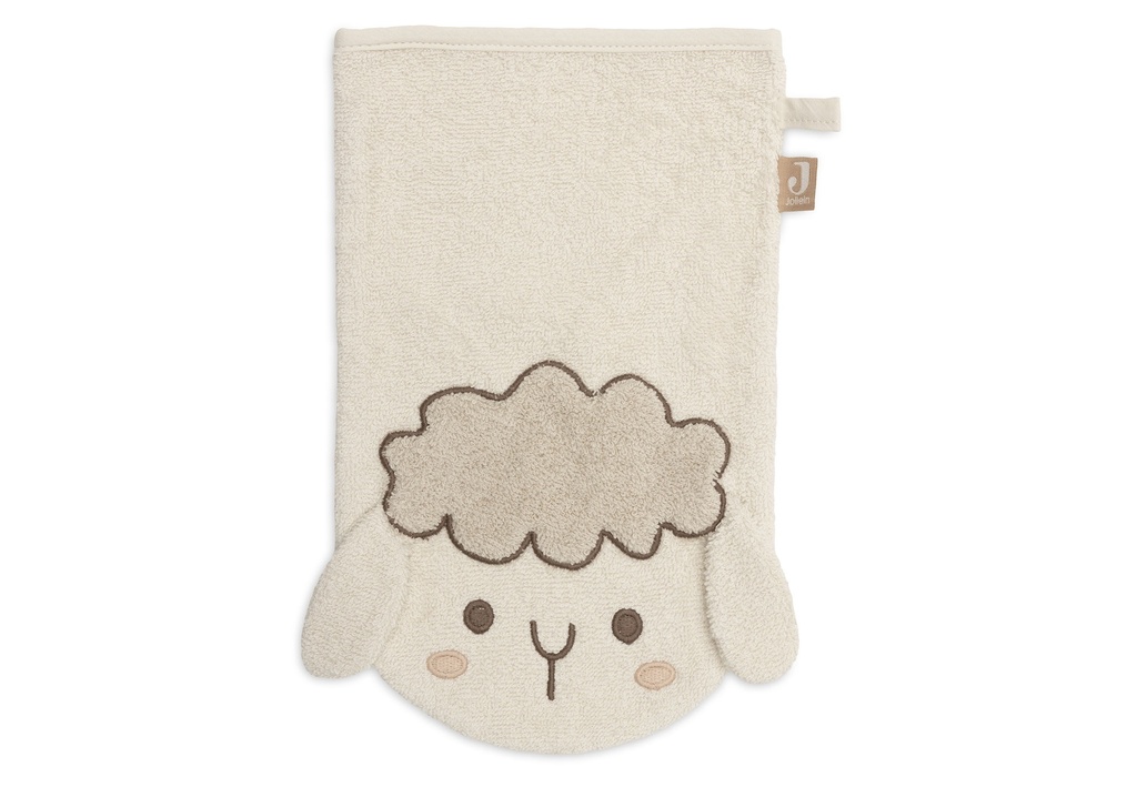 Jollein | Washandje Sheep Sonny Badstof Ecru