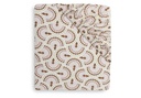 Jollein | Hoeslaken Soft Plumes Jersey Ecru/Bruin 70/75x140/150cm