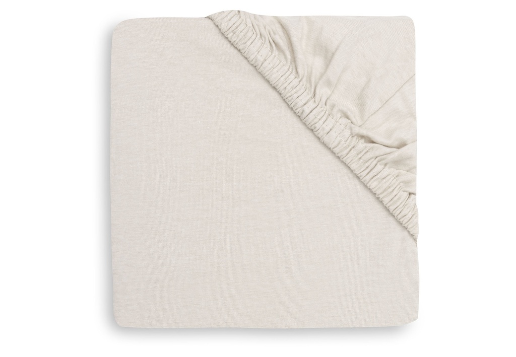 Jollein | Hoeslaken Park Sand Jersey Zand 75x95cm