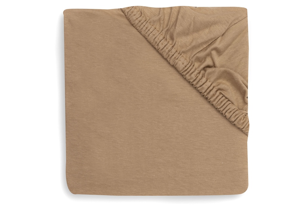 Jollein | Hoeslaken Park Hazel Jersey Bruin 75x95cm
