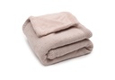 Jollein | Deken Wieg Silk Rose/Fluffy Sprinkle Knit Roze 75x100cm 