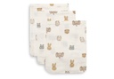 Jollein | Washandje Jollies Ecru 15x20cm 3-pack