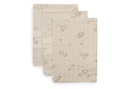 Jollein | Washandje Woolly Zand 15x20cm 3-pack