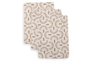 Jollein | Washandje Soft Plumes Ecru-Bruin 15x20cm 3-pack