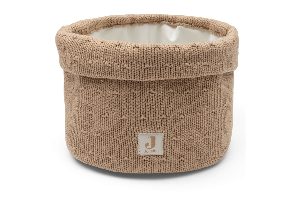 Jollein | Verzorgingsmand Sprinkle Knit Hazel Bruin