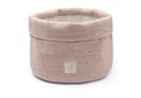 Jollein | Verzorgingsmand Sprinkle Knit Silk Rose Roze
