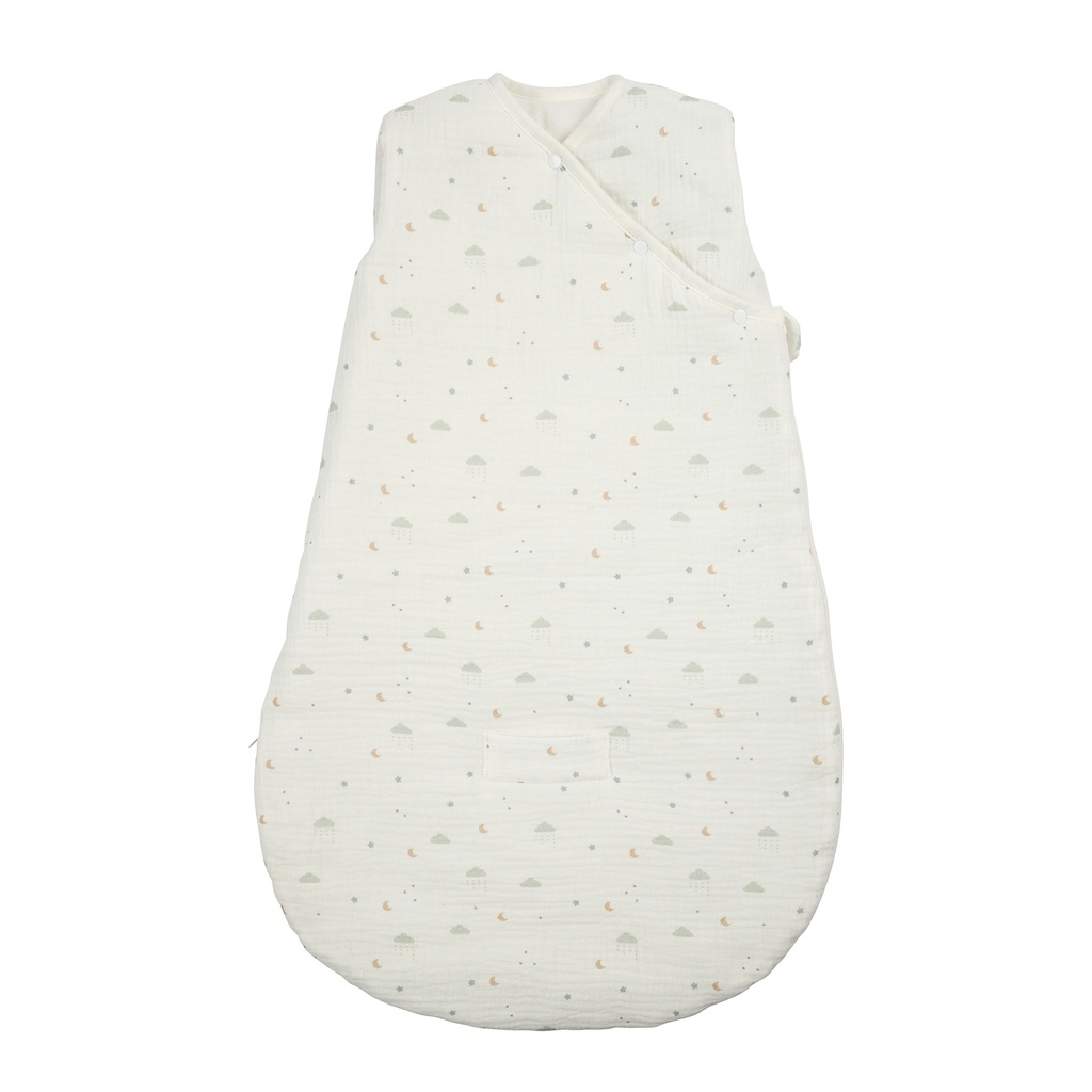 Nattou | Slaapzak Loulou Tetra Katoen 2TOG Ecru 70cm 