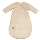 Nattou | Slaapzak Loulou Afneembare Mouwen Velours 2.5TOG Zandkleur 70cm