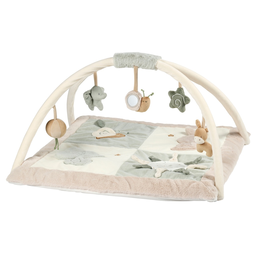 Nattou | Speeltapijt met Speelboog Loulou 80x80cm +0m