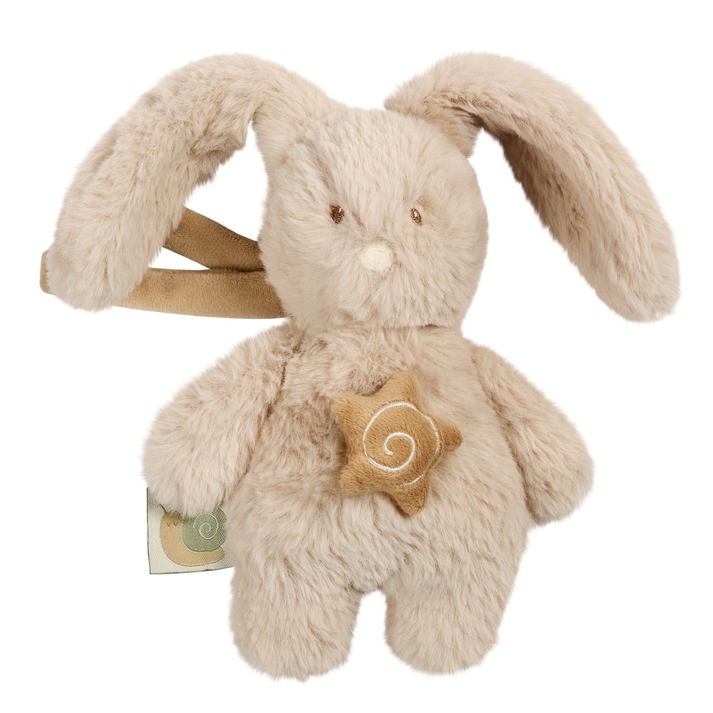 Nattou | Muziektrekker Loulou Mini Konijn Zandkleur +0m