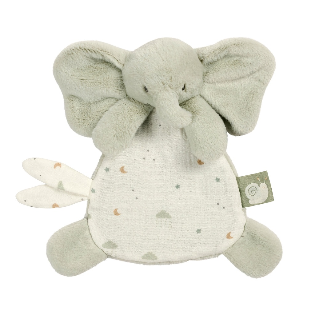 Nattou | Knuffeldoek Loulou Mini Olifant Ecru