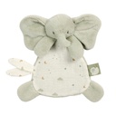 Nattou | Knuffeldoek Loulou Mini Olifant Ecru