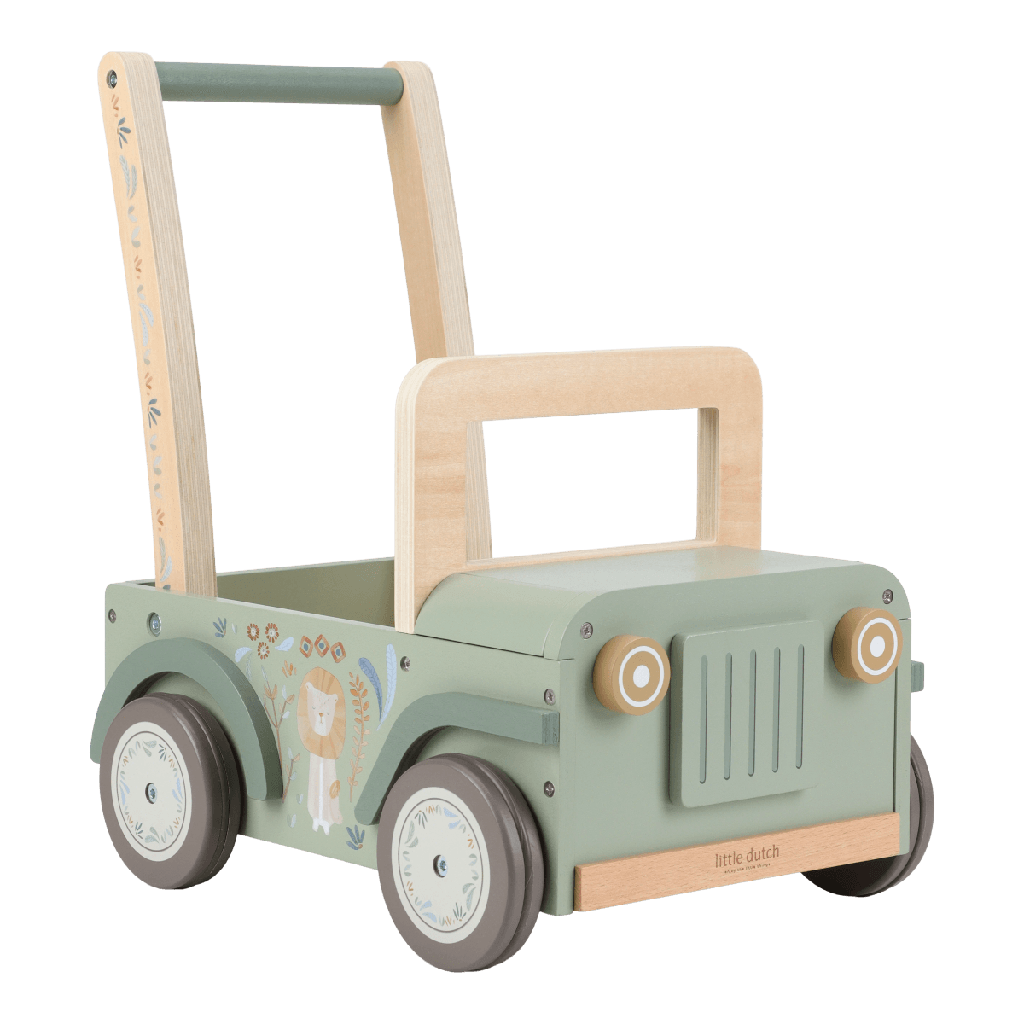 Little Dutch | Loophulp Safari Friends Groen