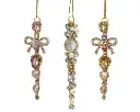 Decoris | Hangfiguur Acrylic Bow 4x15cm Assortiment 