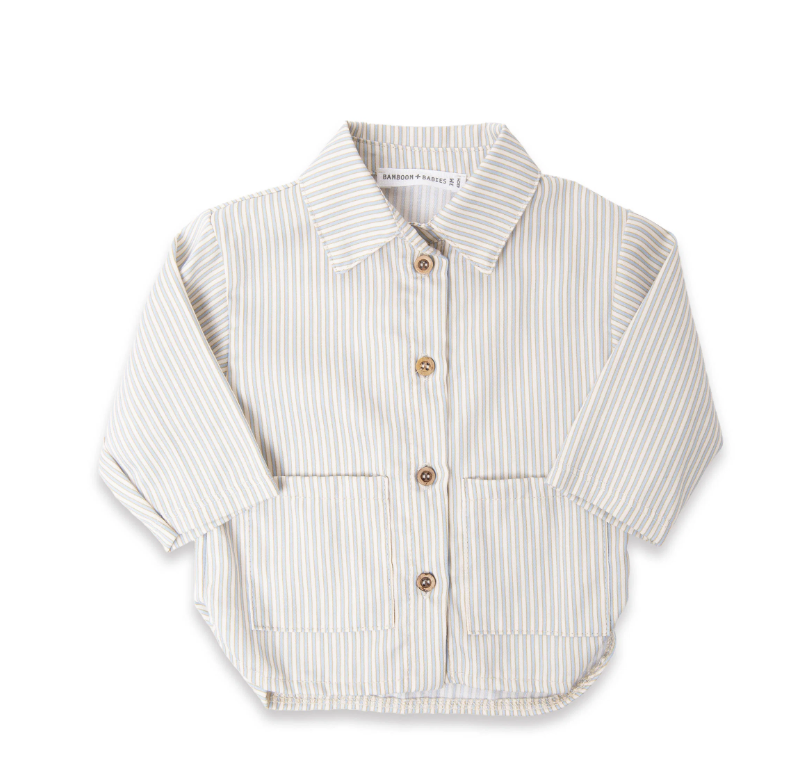Bamboom | Hemd Stripe Blue