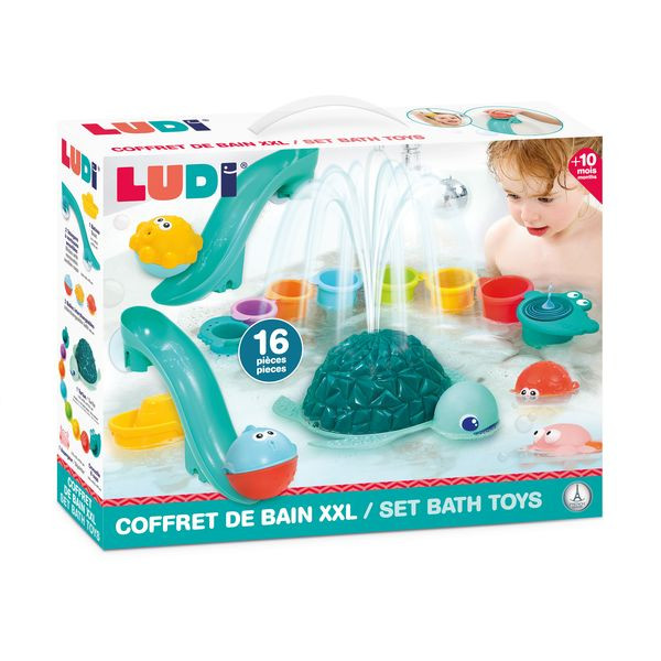 Ludi | Badspeelgoed Badkoffer XXL 16-delig