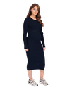 Love2Wait | Jurk Knit Navy Blue
