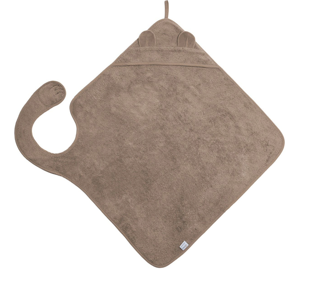 Nifty | Badcape Handsfree Mocca 100x100cm