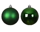 Decoris | Kerstbal Polystyreen Mix Jolly Groen Ø8cm 6-pack