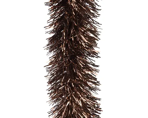Decoris | Slinger Guirlande Pet Lametta Espresso Ø10x270cm 