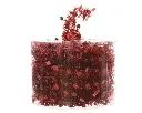 Decoris | Slinger Guirlande Pet Lametta Shiny Stars Kerstrood Ø3x700cm