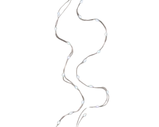 Lumineo | Verlichting Micro Led Stringlights Koel Wit 495cm 