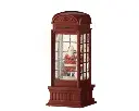 Lumineo | Beeld met Verlichting Telephone Booth Ø11x25cm