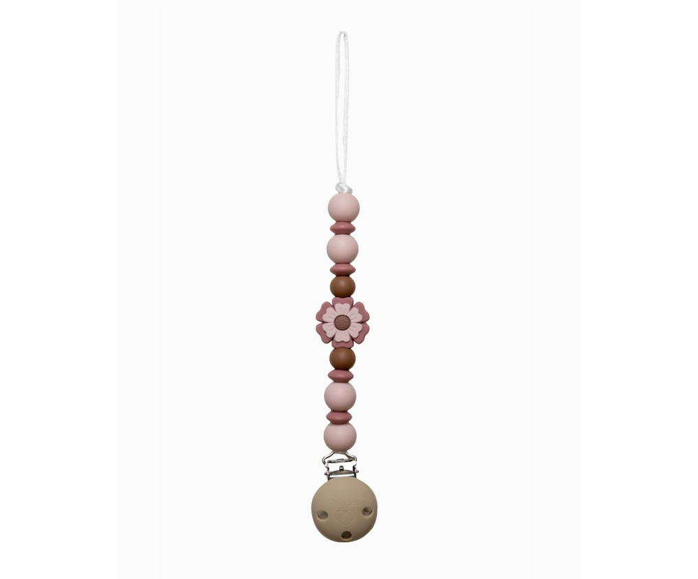 Pericles | Fopspeenketting Flower Pink