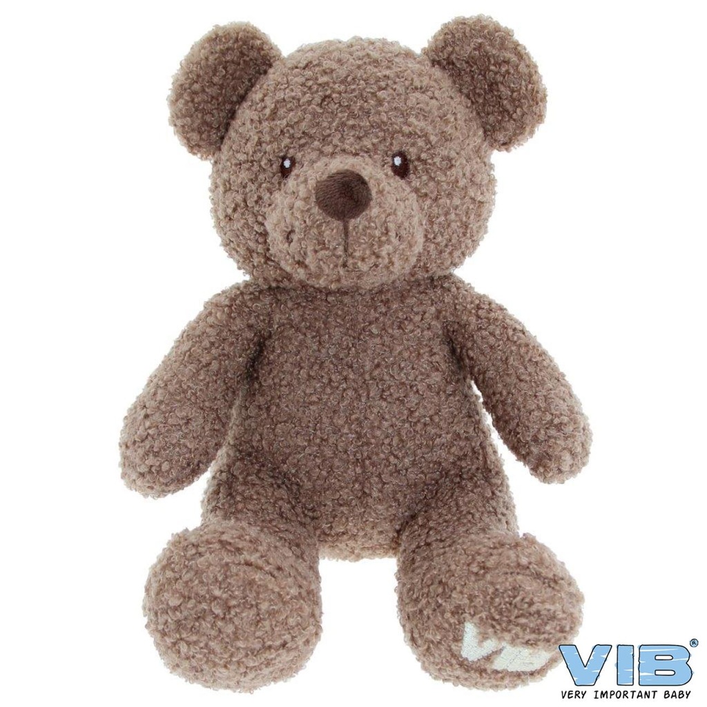 VIB | Pluche Knuffel Beer Zittend Chocolate 35cm