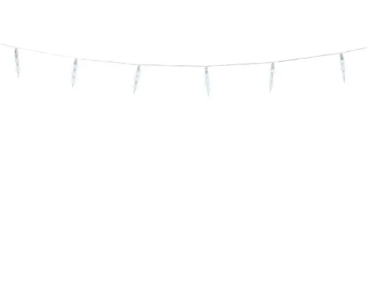 Lumineo | Verlichting Icicle Lights Sneeuwval Effect Transparant/Koel Wit 280x18cm Buiten
