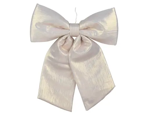 Decoris | Hangfiguur Strik Polyester Parel 3x28x34cm
