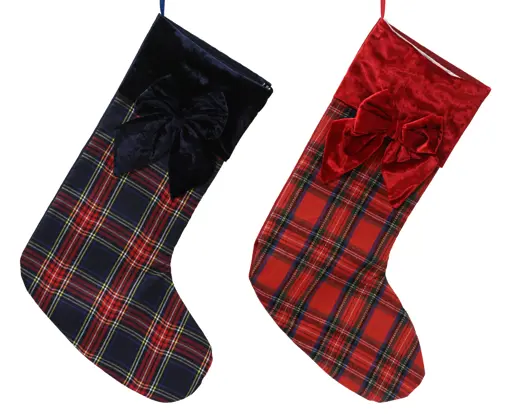 Decoris | Hangfiguur Kerstkous 28x43cm Assortiment