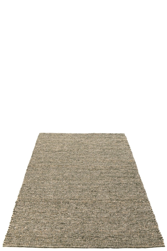 J-line | Kamertapijt Geweven Polyester Ecru/Olijfgroen 200x300cm